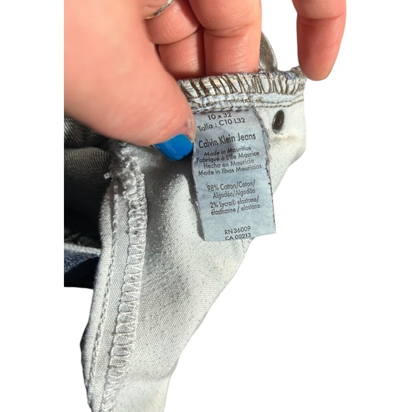 Calvin Klein Denim Flare Jeans - Picture 4 of 4